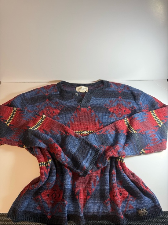 Denim & Supply Ralph Lauren Tops - denim supply ralph lauren mens sweater Henley Medium Southwest Design Cotton
